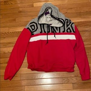 Pink hoodie